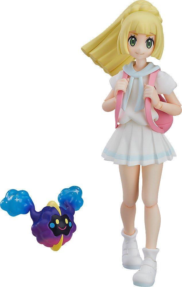

[Б/У] Красивая фигурка девушки figma Ganbare Lillie фигурка покемона