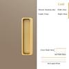 Modern Minimalist Embedded Grooved Sliding Door Handle Concealed Extended Cabinet Handle Wardrobe Closet Furniture Drawer Pulls