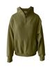 2025 Herbst/Winter Damen Casual Stehkragen Fleece-Sweatshirt mit Taschen und Reißverschluss.