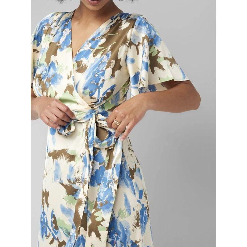 Export Single Smooth Fabric High Quality Tie-Dye One Piece Strap Fashion Elegant Graceful Spring New Arrival Dress