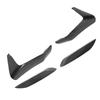 4Pcs Front Bumper Grille Fog Light Spoiler Set ABS Improve Sporty Appearance Front Bumper Splitter for F80 F82 F8  4