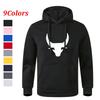 Men's Multi - Color Fashionable Printed Pocket Casual Sports Fitness Sweatshirt Hoodie Pullover