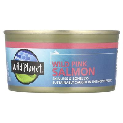 Wild Pink Salmon, Skinless & Boneless, 6 Oz (170 G)