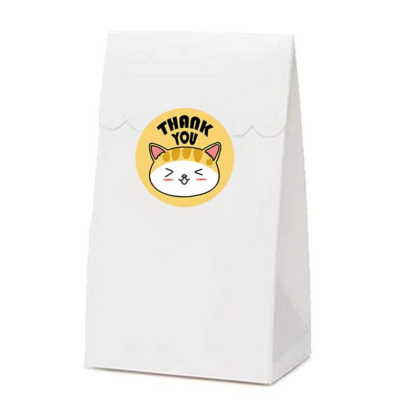 500Pcs/Roll Cartoon Animals Reward Stickers 2.5cm/1.0'' Diy Adorn Gifts Decoration Graffiti Game Art Labels Learning Rewards