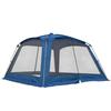 3.65m Foldable Outdoor Camping Gazebo: Sunshade, BBQ, Beach & Leisure Tent