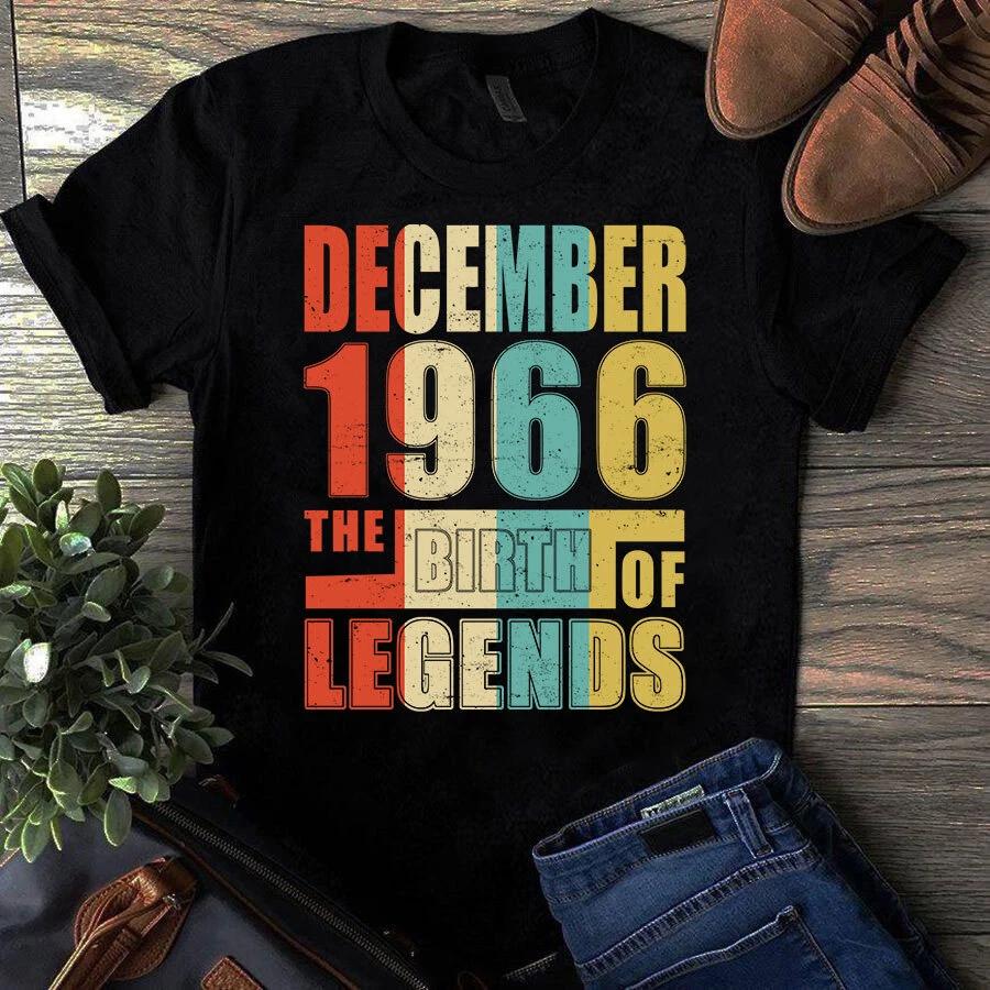 Men s and Women s T-shirts December 1966 The Birth XXL