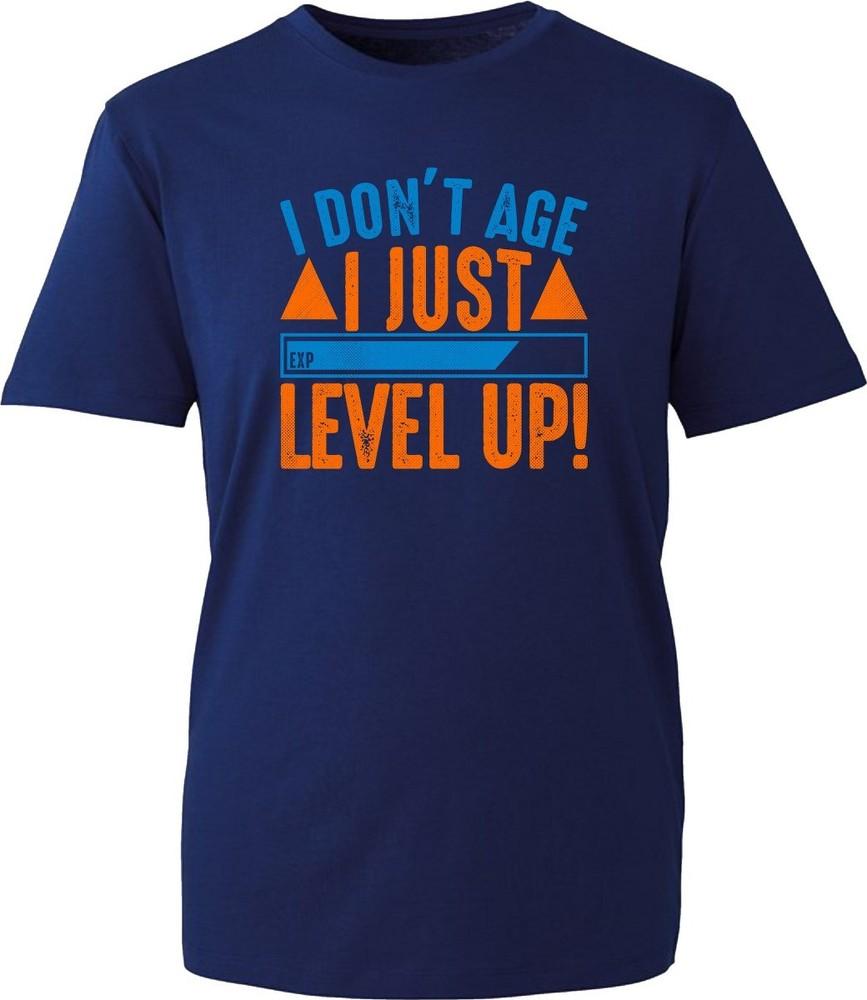 I Dont Age I Just Level Up TShirt Gaming Funny Novelty Gamer Birthday Tee Top S