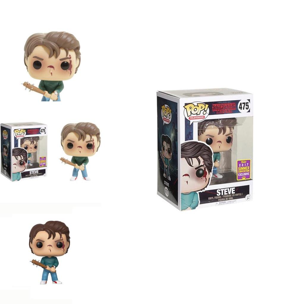 Funko Pop Stranger Things Dustin Steve Figure Toy Mini Movie Characters Collection