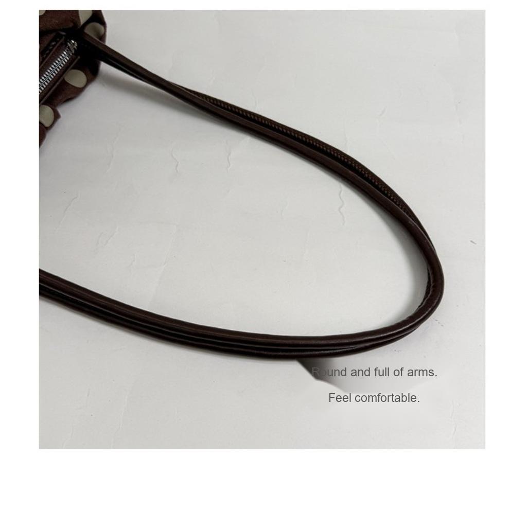 Handbag Women Faux suede Drawstring Daily Commute