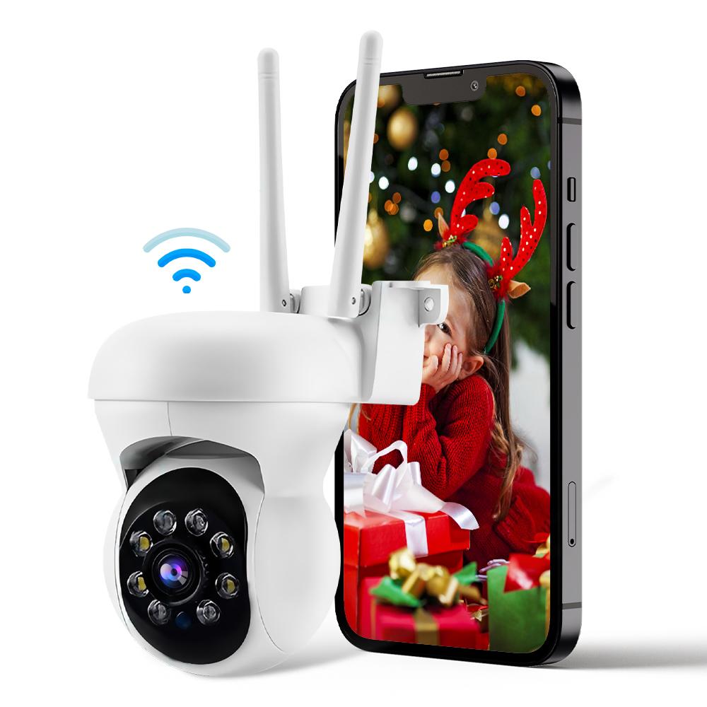 

K21 360 Degree Panoramic Night Vision HD Home Security Camera Two Way Audio WiFi IP Camera A