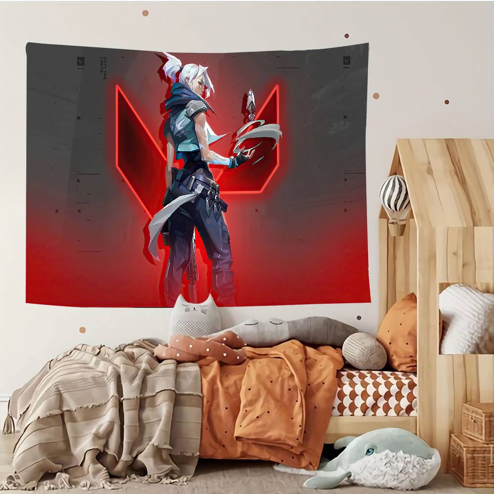 

Game VValorant Tapestry Customizable Tapestries Of Various Styleswall Hangings Celebrity Photo Printingwall Hangings 74x94cm(29x37in)