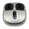 Electric Foot Massager (Silver) - 9 Level Massager - Foot Massager with Calf Heating