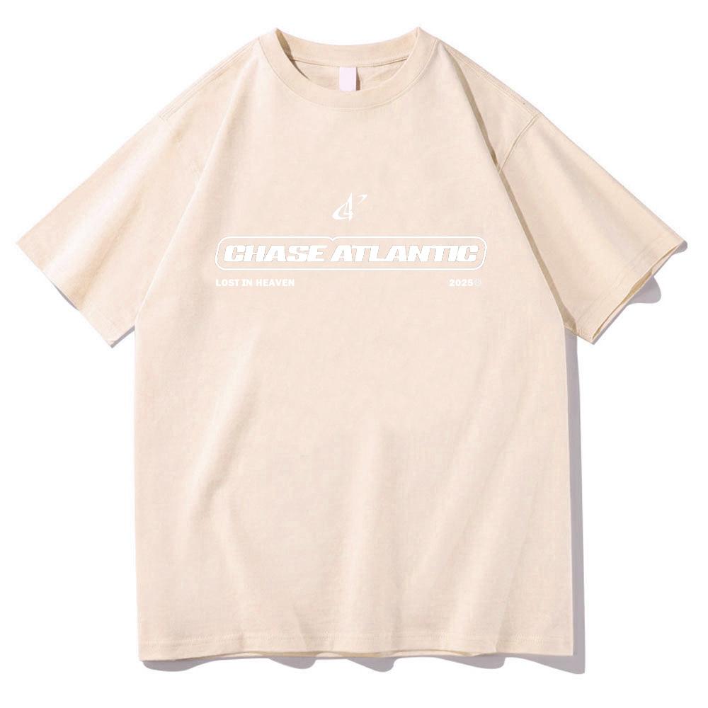 Chase Atlantic Lost In Heaven 2025 Tee Men/women Clothing Harajuku Clothes Unisex Tops Cotton Clothes Graphic T Shirts Trend Y2K