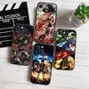 Eren Titan Attacks Case for Samsung Note 20 10 S25 Plus Ultra Lite FE M20 M21 M30 M31 M51 A11 A26 A51 A52 A53 A56 A70 A71 A72 A73