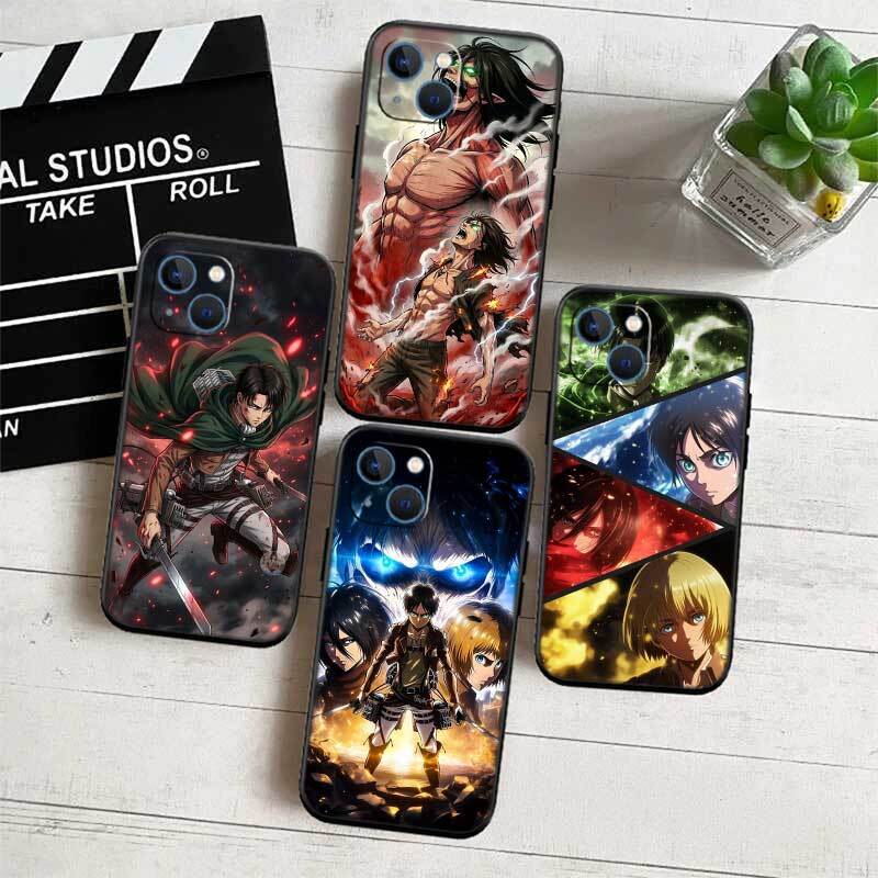 Eren Titan Attacks Case for Samsung Note 20 10 S25 Plus Ultra Lite FE M20 M21 M30 M31 M51 A11 A26 A51 A52 A53 A56 A70 A71 A72 A73