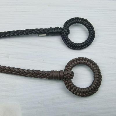 Handmade Women's Retro Woven Rope Belt - Casual & Versatile Thin Waist Accessory