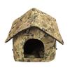 Outdoor Cat House Removable Warm Keeping Waterproof Feral Cat Dog Shelter House for Indoor Garage