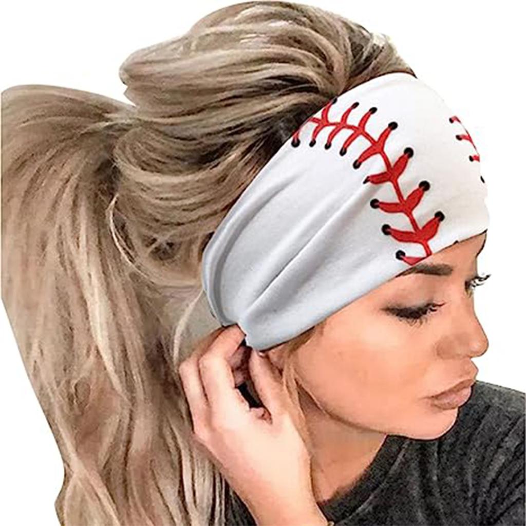 European And American Sports Hair Band Yoga Sweat Absorption Band Men And Women Running Fitness Headband Elastic Cotton Headband Solid Color Headband