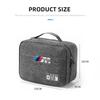 Digitale Aufbewahrungstasche Reise-Kabel-Organizer Für BMW M E46 E90 E60 F10 F30 E39 E36 F20 E87 G30 E92 E91 Auto-Innenzubehör