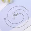 Colorful Moon Necklace: Fresh, Sweet Design - Short Clavicle Chain, Korean-Style for Students.