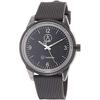 QQ SmileSolar Wristwatch Solar Analog Waterproof Urethane Belt RP10-003 Mens Gray