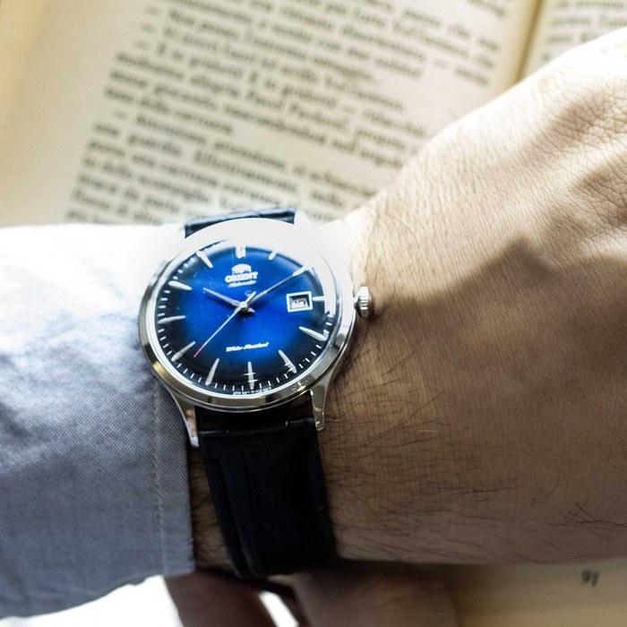 Orient Bambino Version 4 FAC08004D0 Automatic Men's Watch (Night Blue)