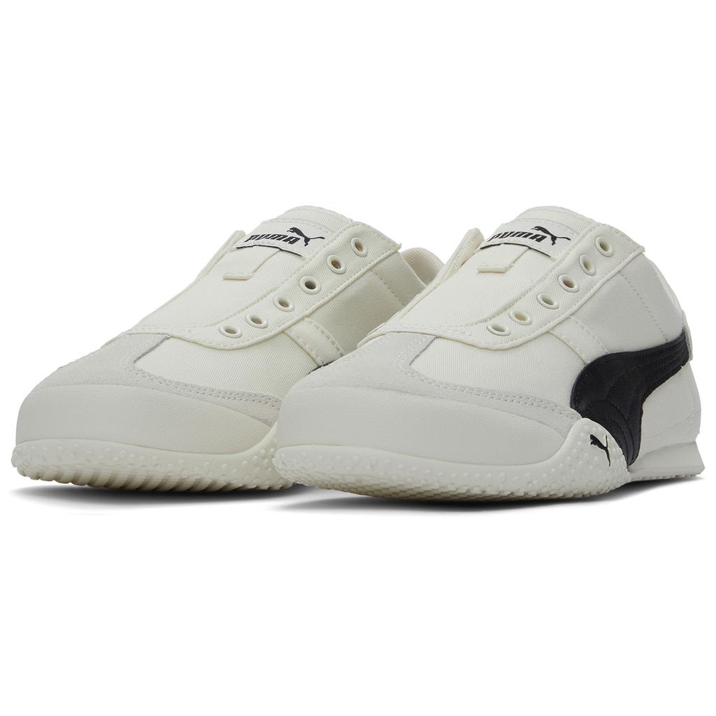 PUMA Bella UT Abrasion Resistant Lightweight Wear resistant And Lightweight Low top Casual Shoes Unisex White Black 402981-04