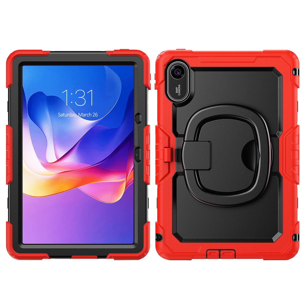 Heavy Duty Rugged Protective Case 360° Rotating Kickstand & Handle Grip,Shoulder Strap For Xiaomi Redmi Pad 2 11 Inch