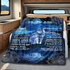 Love Blanket Grandson Plush Blanket Soft Comfortable All Seasons Perfect Sofa Office Naps Outdoor Travel Makes Great Gift