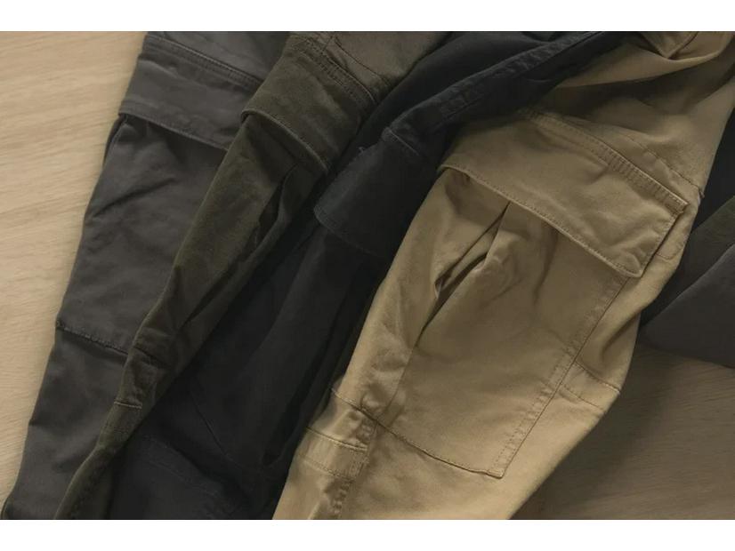 Mens Pants Work Wearresistant Loosefit Big Pocket Overalls For Welding Auto Repair Springsummer