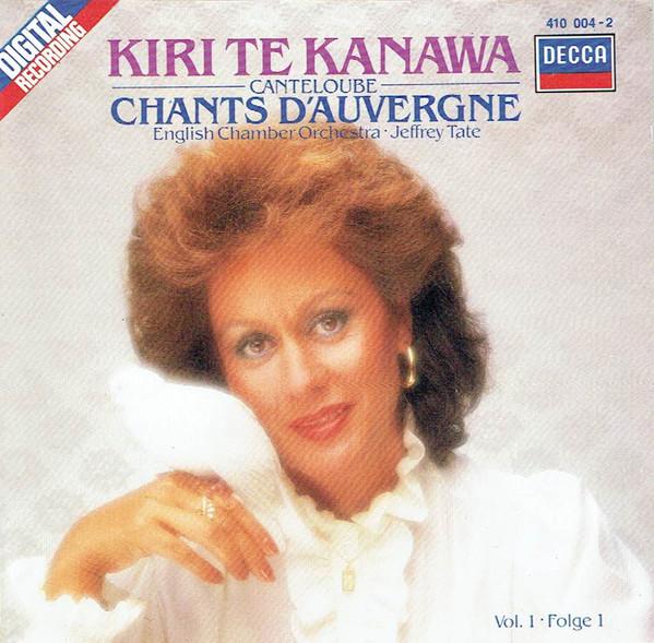 

CD KIRI TE KANAWA - Chants D auvergne 4100042 Decca 1983 Germany Classical Used