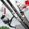 Ultra-Light Carbon Fiber Fishing Rod 3.6m/4.5m Long Cast Sea Rod Set