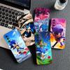 S-Sonics-Poster Hedgehog Cover for Samsung Galaxy S22 S21 S20 FE Ultra Plus A07 A15 A16 A17 A25 A37 A57 + Coque Phone Case