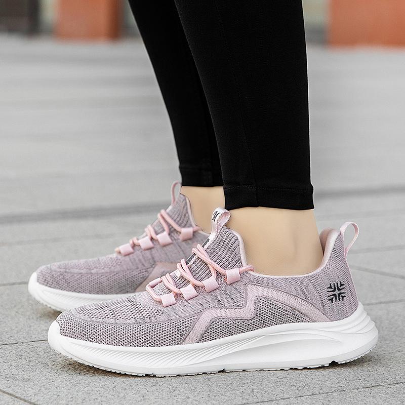 Women's Breathable Soft Sole Casual 2025 Summer New Single Shoe Fitness Shoes Korean Version Fashionable Sports Shoes
