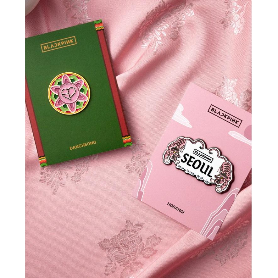 Official BLACKPINK [KOREA EDITION] Pin Badge - Traditional K-Heritage Metal Brooch