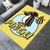 Nuovo Tappeto PINGU 2025 per Soggiorno Camera da Letto Casa Decorazione Divano, Tappetino Antiscivolo per Giochi Bambini