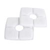 12Pcs Cat Water Fountain Filters Activated Carbon Cat Fountain Filter Replacement for Square Cat Water Fountain Inside
