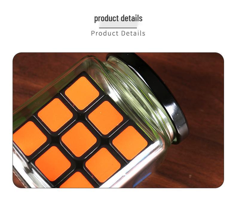 Romantic Northern Magic Bottle: Creative Rubik's Cube Gift for Girls