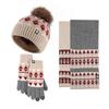 Japanese Knit Winter Gloves Set