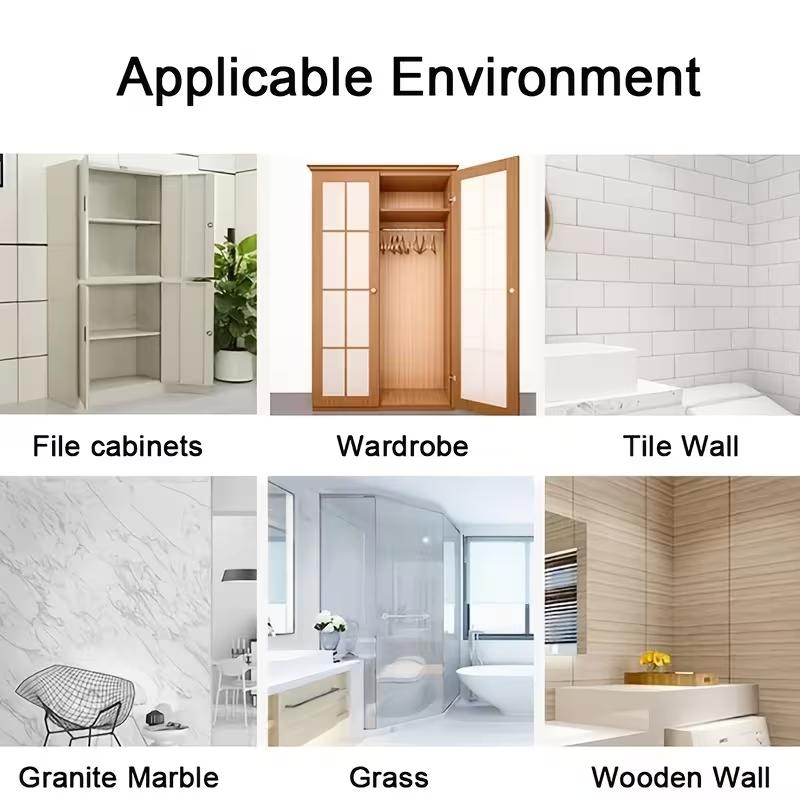 Selbstklebende Regaltrennwandhalter, stanzfreie Regalstützen, Klammern, Schrankhalterungen, Schrankstützen, Clips, Wandaufhänger, Aufkleber