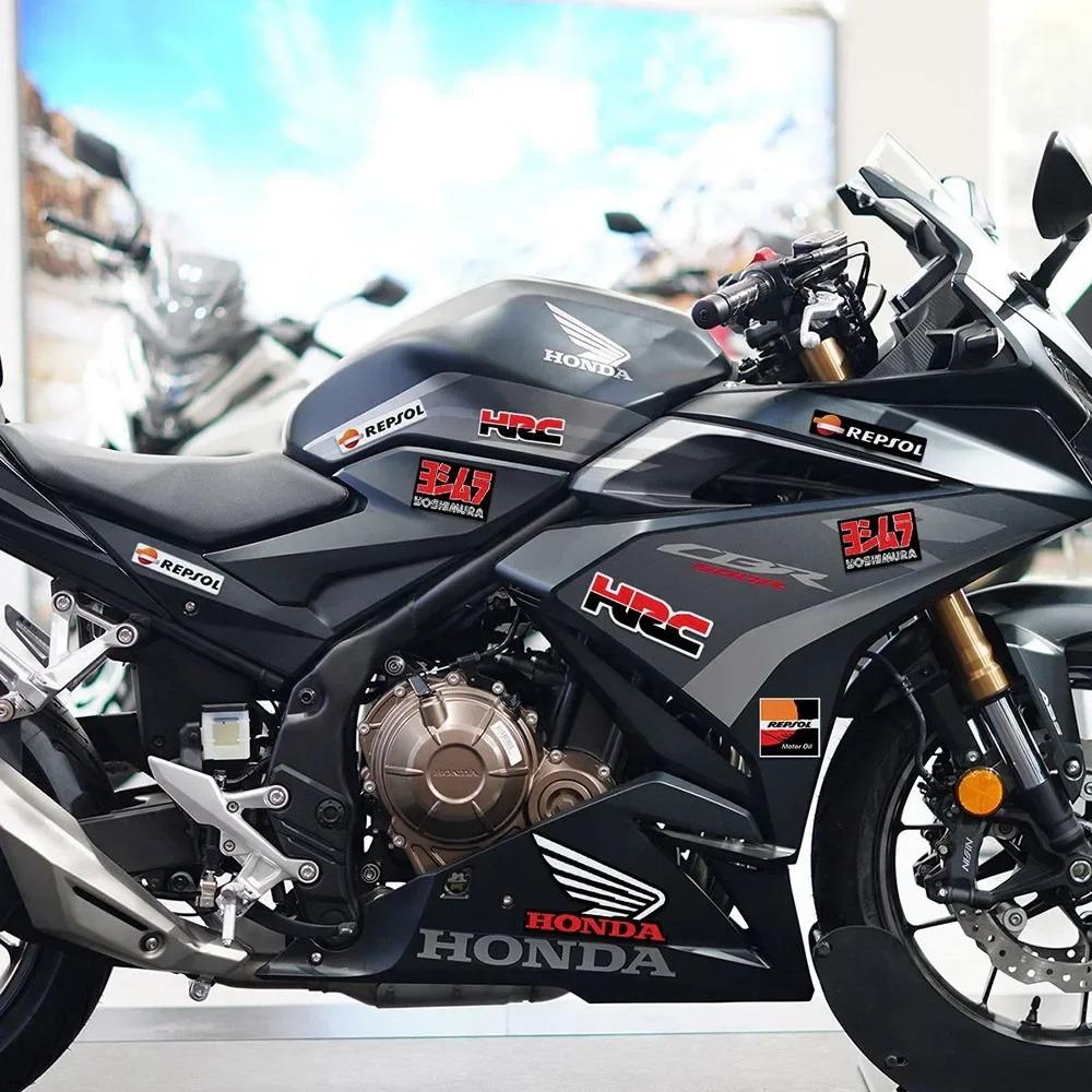 Suitable for Honda Motorcycle Decoration Stickers Reflective Waterproof Helmet Racing Decals HRC Accessories Sponsor Stickers FL3 cwrt0