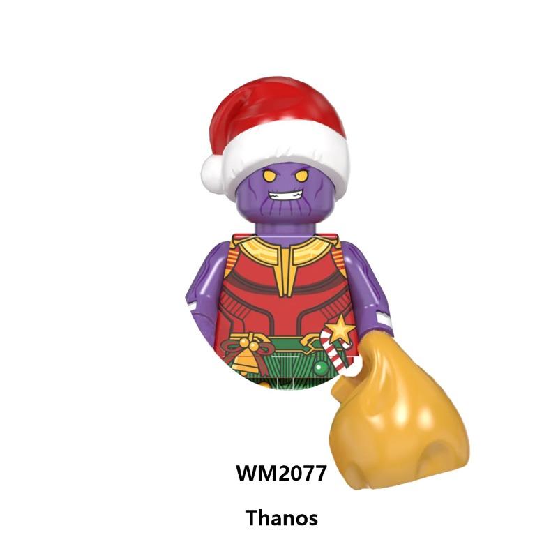 Marvel Building Blocks Mini Action Figures Children's Party Gifts Brick Toy Doctor Strange Spider-Man Kate Bishop