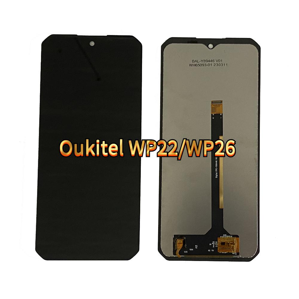 LCD Screen and Digitizer Full Assembly for Oukitel WP22 WP26