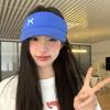Fashion Embroidery Bows Baseball Hat for Girl Long Brims Soft Peaked Hat Sport Sunproof Open Top Hat Adjust Sun Hat
