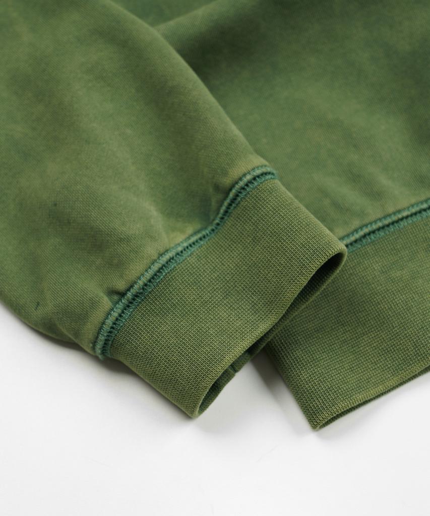FRIZMWORKS Cover Stitch Vintage Sweatshirt _ Green