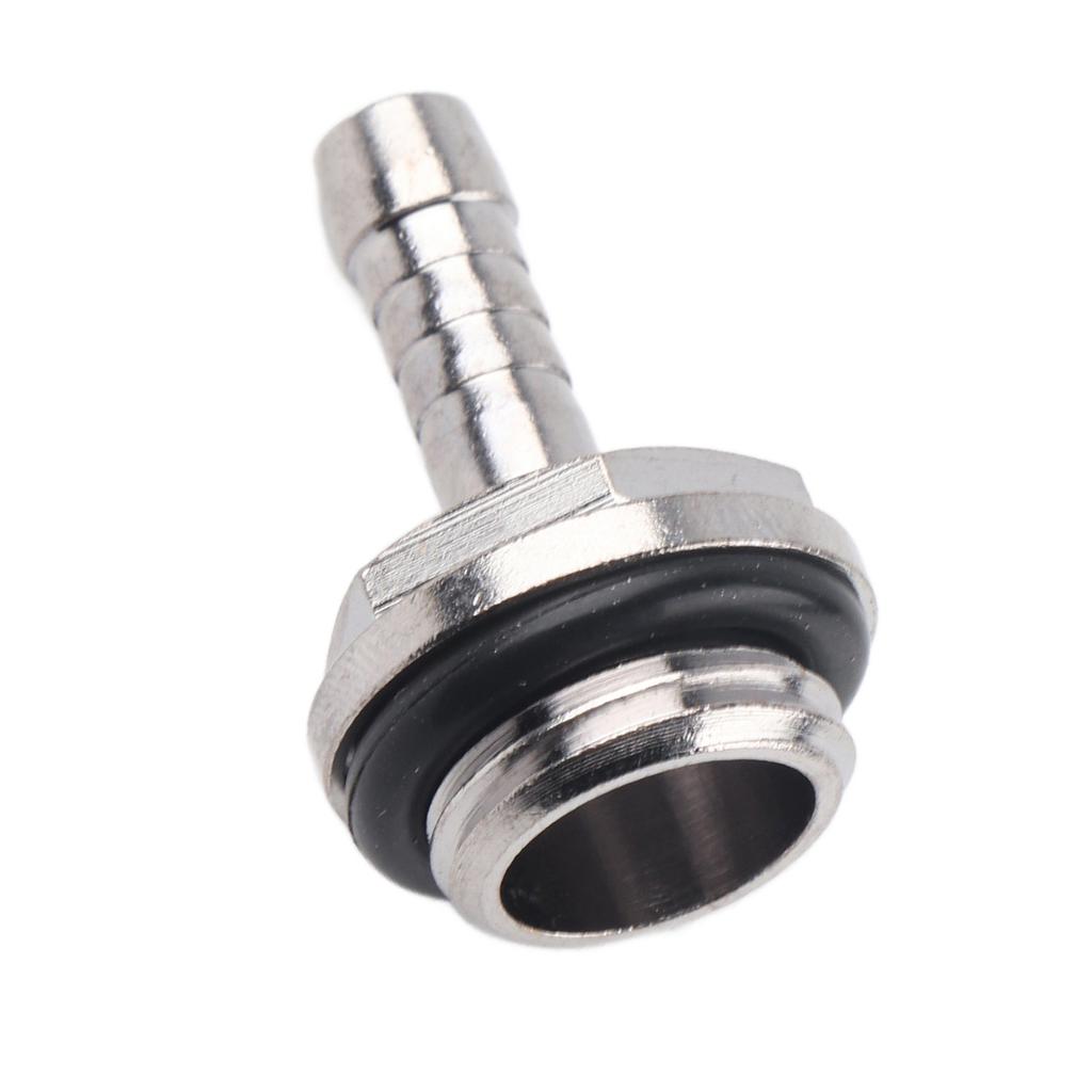 6 PCS PC Water Cooling Two touch Fitting G1 4 Thread Barb Connector for Tube