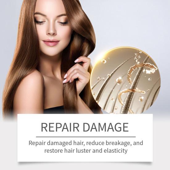 30ML Copper Peptide Hair Growth Serum Men Women Hydrating Smoothing Reduce Hair Loss Dry Damaged Split Hair Repair Essential Oil