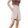 Anta Variety Training Collection Casual Shorts Women's Light Khaki 962527510-1