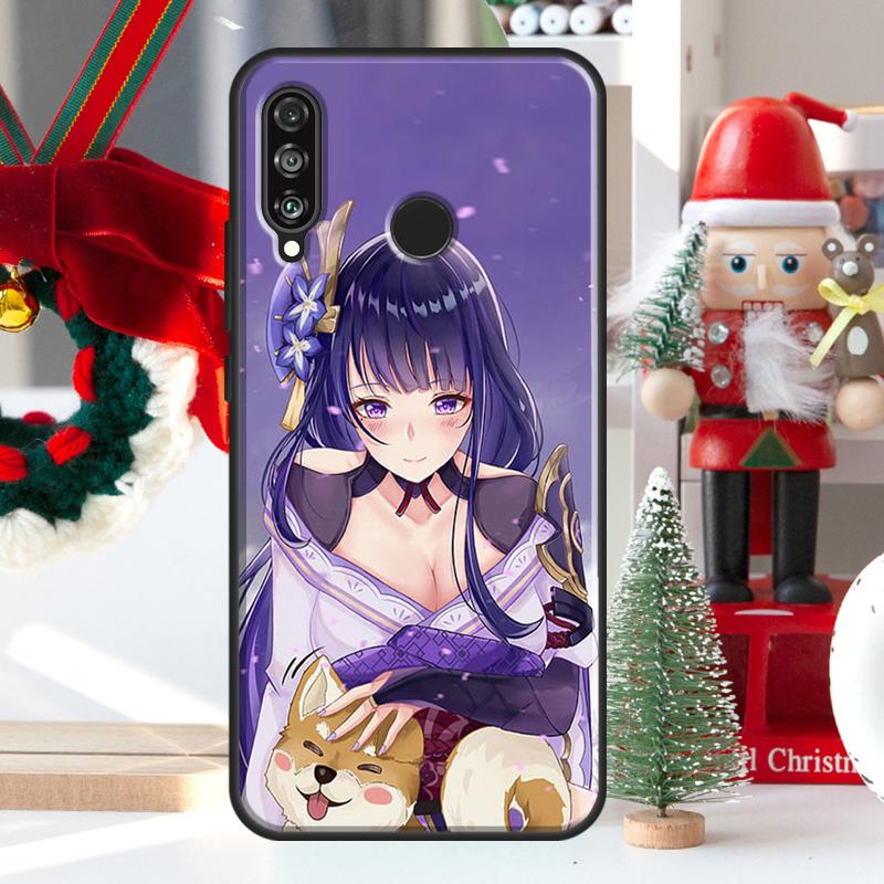 Baal Genshin Impact Game For Huawei Nova 7i 8i 11i 12i 12s Y73 Y70 Y90 Y60 Y72 Y61 Y91 9 10 SE P30 Pro P40 Lite Case