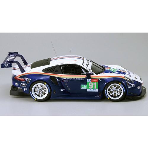 Platz/NuNu 1/24 Scale Porsche 911 (Type 991) RSR 2018 Le Mans 24 Hours Race Car Number 91 Plastic Model Kit PN24049 (Car)